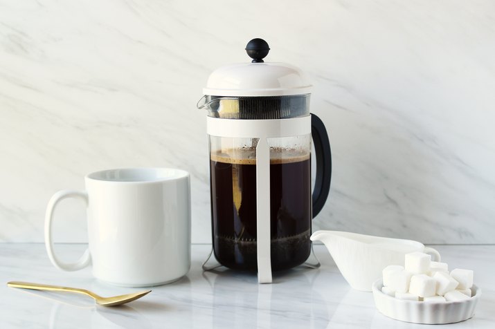 Close-Up Of Coffee Cup On Table