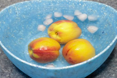 Even though fresh peaches are only available for a few months in the summer, there's no reason you can't enjoy them all year long. Just choose some fresh ripe peaches, grab a few jars, a little sugar, and you'll be on your way to preserving these delightful beauties in no time.