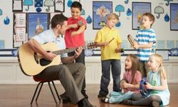 An afternoon music class is a great option for kids of all ages.